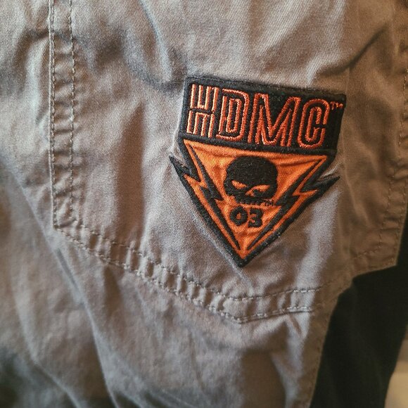Mens Harley-Davidson short sleeve button front shirt - 4XL - Picture 3 of 10